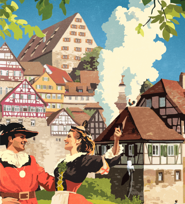 Kuchen- und Brunnenfest Poster