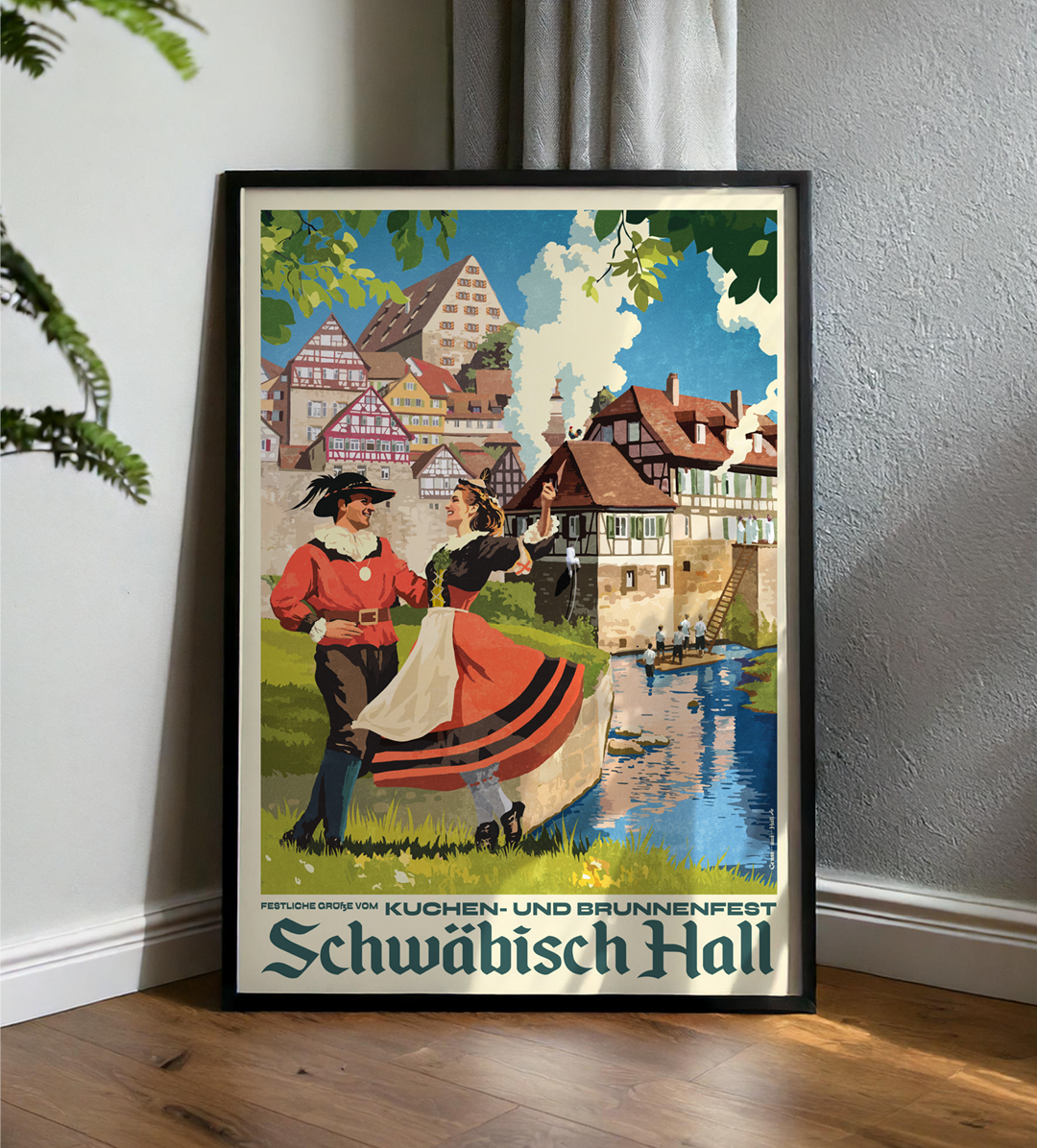 Kuchen- und Brunnenfest Poster