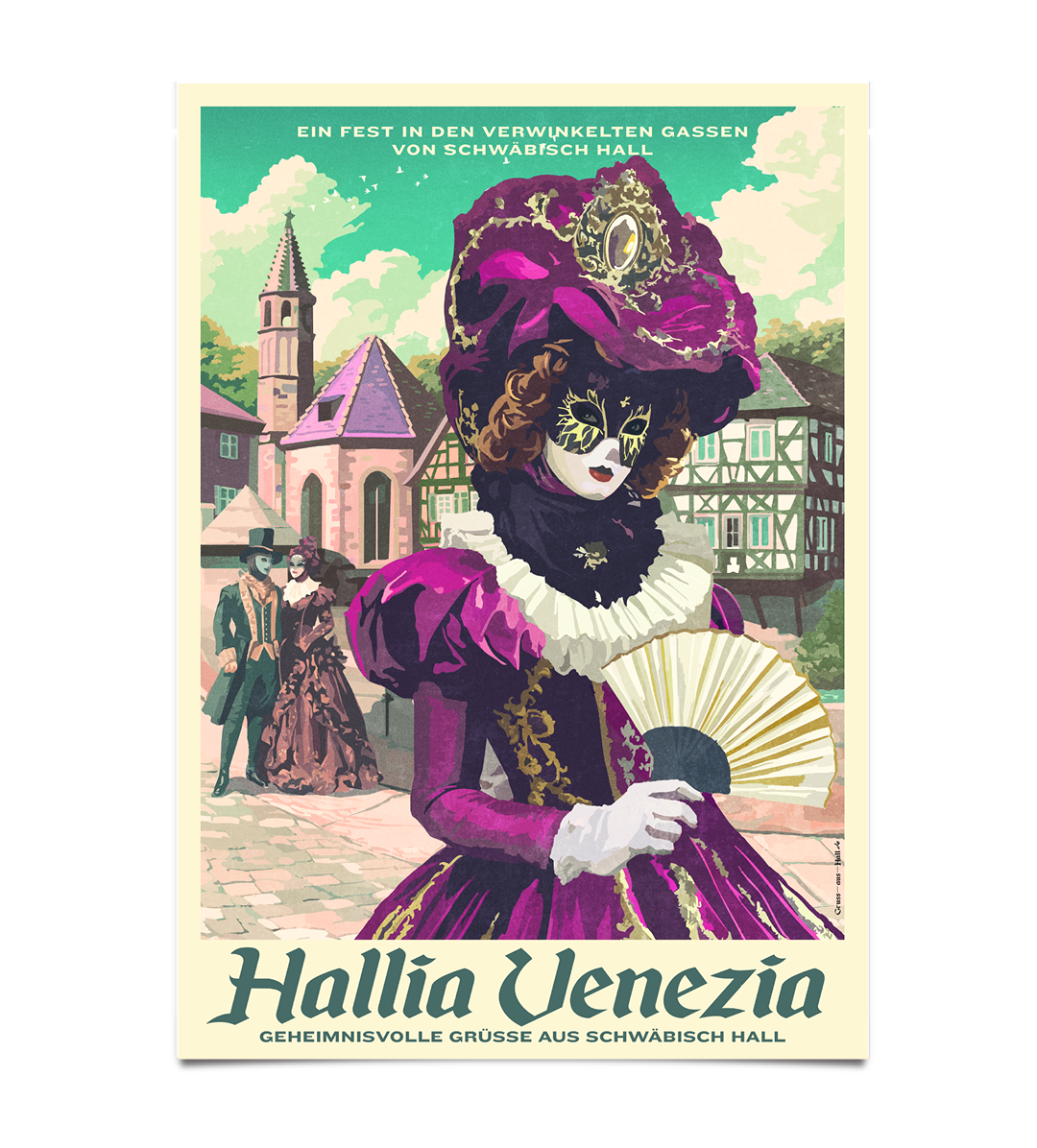 Hallia Venezia Poster